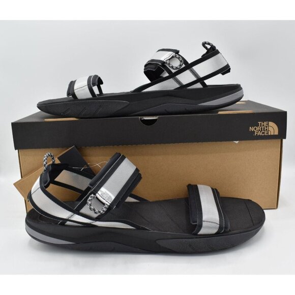 The North Face Mens Size 12 Skeena Sport Black Grey Sandals Shoes main image 2